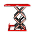 4400 lb Capacity Stationary Electric Hydraulic Double Scissor Lift Table - 63" x 39.4" Platform,  70.1" Lift Height,  UL Certified Motor,  ELTD44L