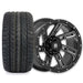 Empire Hook HK2 14x7 Wheel with X Comp H/T Tire golf cart wheel and tire