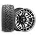 Empire Quest Q1 14x7 Wheel with X Comp Golf X/T Tire golf cart wheel and tire