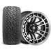 Empire Quest Q1 14x7 Wheel with X Comp Golf A/T Tire golf cart wheel and tire