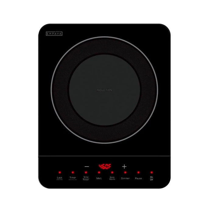 Empava EMPV-11EC06 11 inch portable single burner induction cooktop in black