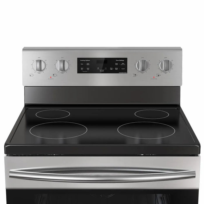 Empava EMPV-30ERX62 glass top electric range with two 1200W rear elements