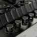 Close-up of a control knob on the Empava EMPV-30GC26-GX gas cooktop