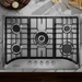 Empava EMPV-30GC5B70C-GX gas cooktop in a kitchen scene from another angle