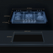 Empava EMPV-30GC5B70C-GX dimension diagram, 30 x 20.98 x 2.02 inches