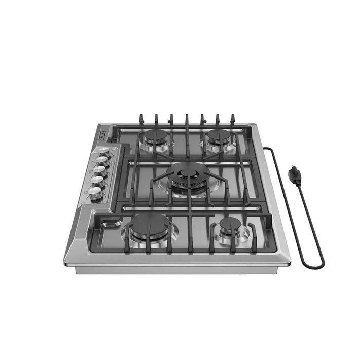 Empava 30 inch gas cooktop EMPV-30GC63-GX, 51000 BTU total, NG/LPG