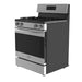 Empava EMPV-30GR14 gas range, angled front view showing the cooktop grates and oven door