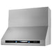 Empava 30 inch 900 CFM wall mount range hood EMPV-30RH18, angled view from the right side