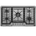 Empava EMPV-36GC23-GX 36 inch built-in gas cooktop in stainless steel with 5 burners