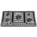 Empava EMPV-36GC23-GX 5 burner gas cooktop with a 20000 BTU triple ring burner