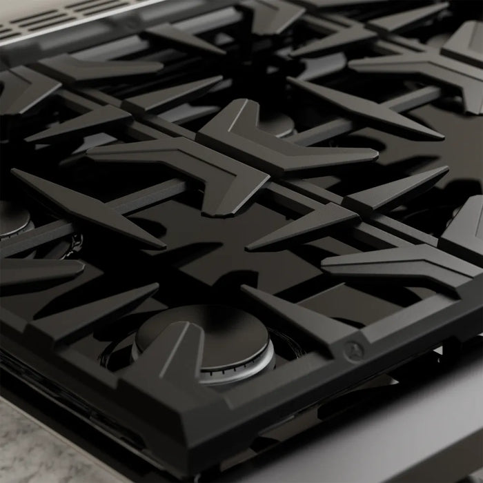 Empava EMPV-36GRX52 36 inch gas range, 36 x 27.3 x 37 inches