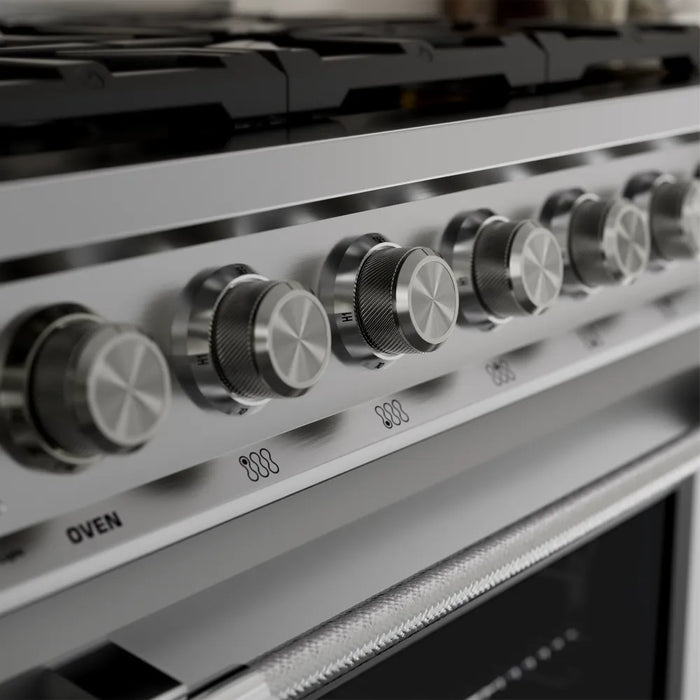 Empava EMPV-36GRX52 six burner gas range, 308 lb, for a 36 inch opening