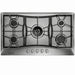 Empava EMPV-36GC61-GX 36 inch stainless steel gas cooktop with 5 burners