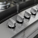 Empava EMPV-36GC61-GX built-in gas cooktop for a 34.25 x 19.61 inch countertop cut-out