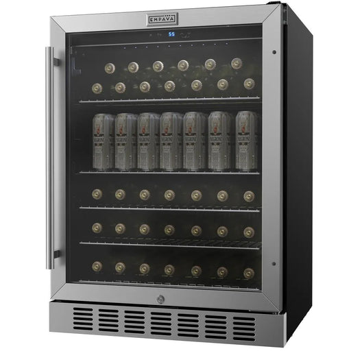 Empava EMPV-BR06S 140 can beverage cooler with six shelves