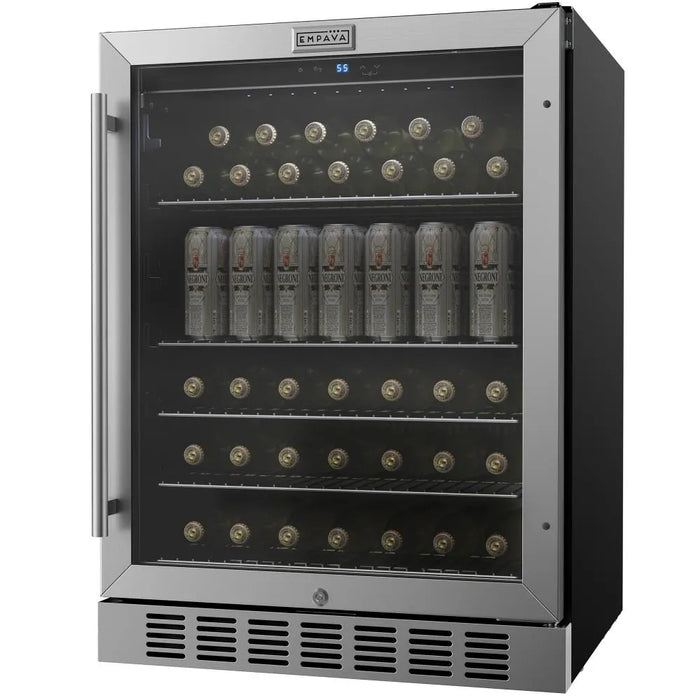 Empava EMPV-BR06S 140 can beverage cooler with six shelves