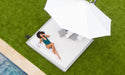 Ledge Lounger Echo Sunbed Flat Cushion — view 2