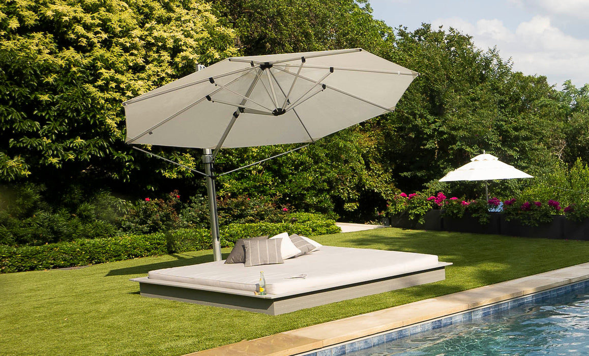 Ledge Lounger Echo Sunbed Flat Cushion — view 4