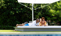 Ledge Lounger Echo Sunbed Flat Cushion — view 3