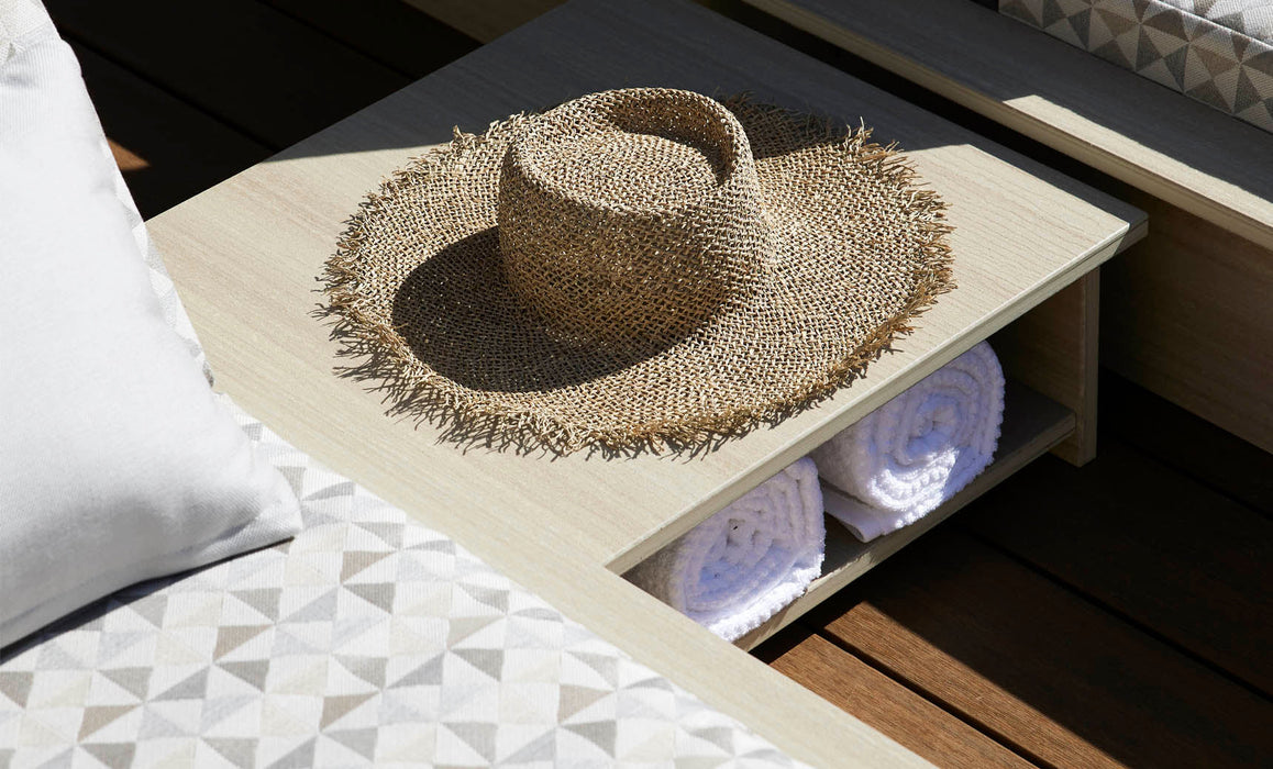 Ledge Lounger Echo Side Table — view 5