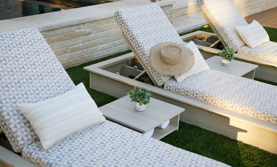 Ledge Lounger Echo Side Table — view 2