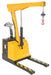 Vestil EPFC-16-LP Steel Electric Powered Low Profile Floor Crane 1,600 lb. Capacity Yellow