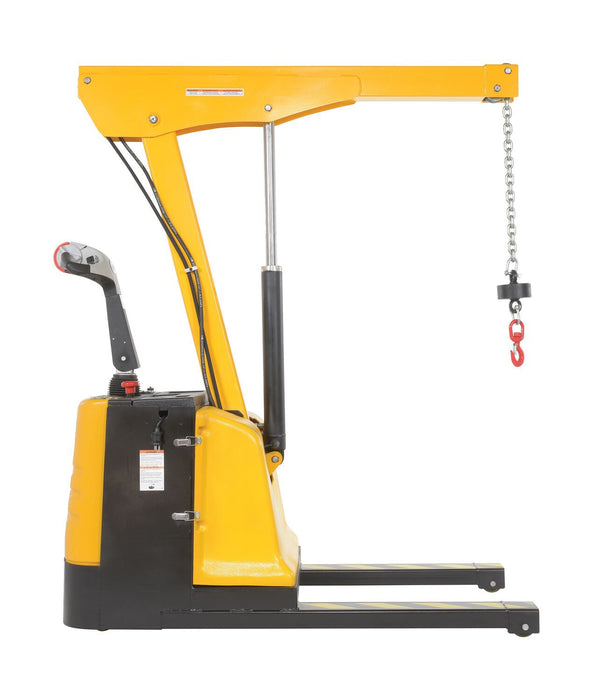Vestil EPFC-16-LP steel electric powered low profile floor crane - view 3