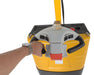 Vestil EPFC-16-LP steel electric powered low profile floor crane - view 5