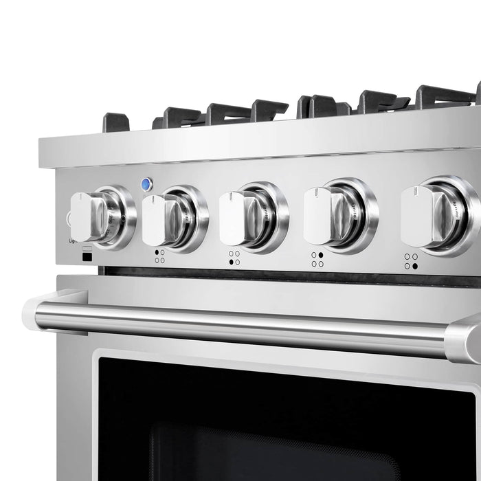 Cosmo 24-Inch Slide-In Freestanding Gas Range with 4 Sealed Burners in Stainless Steel (COS-EPGR244) Cosmo