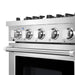 Cosmo 24-Inch Slide-In Freestanding Gas Range with 4 Sealed Burners in Stainless Steel (COS-EPGR244) Cosmo