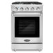 Cosmo 24-Inch Slide-In Freestanding Gas Range with 4 Sealed Burners in Stainless Steel (COS-EPGR244) Cosmo