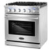 Cosmo 4-Piece Appliance Package - 30-Inch Gas Range, Under Cabinet Range Hood, Dishwasher and Refrigerator in Stainless Steel (COS-4PKG-232) Cosmo