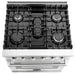 Cosmo 4-PIece Appliance Package - 30-Inch Gas Range, Wall Mount Range Hood, Dishwasher and Refrigerator in Stainless Steel (COS-4PKG-125) Cosmo