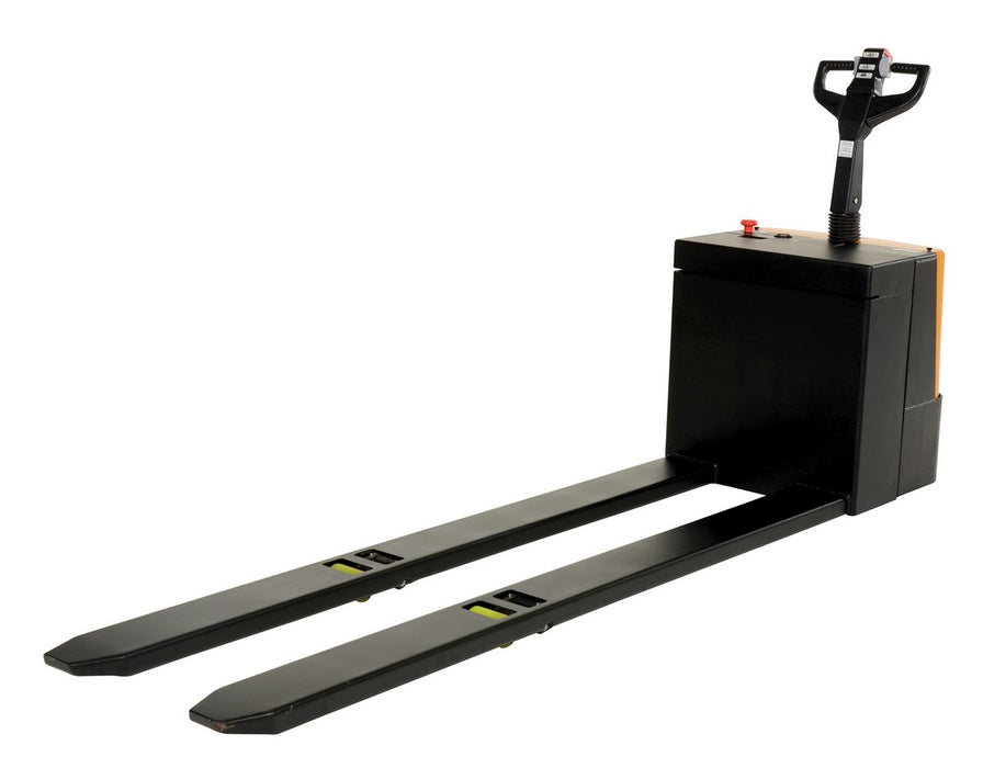 Vestil EPT-2796-45-AGM Steel Electric Pallet Truck with AGM Batteries 27 in. x 96 in. 4,500 lb. Capacity