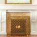 Park Hill Collection Urban Living Cross Hatch Fire Screen ERR26052 Park Hill Collection