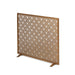 Park Hill Collection Urban Living Cross Hatch Fire Screen ERR26052 Park Hill Collection