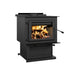 Englander Blue Ridge 500 wood stove - side angle
