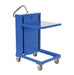 Vestil ETS-230 Steel Self Elevating Spring Table 20 in. x 20 in. 230 lb. Capacity Blue