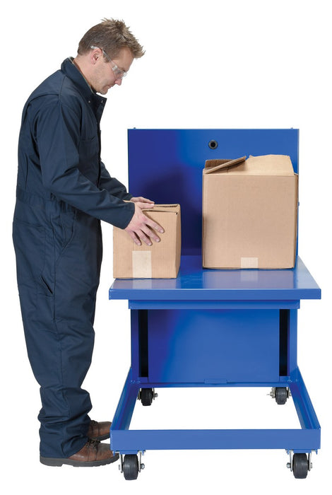 Vestil ETS-840-30 steel self elevating spring table - view 6