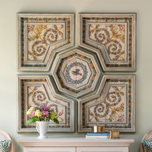 Park Hill Collection Southern Classic Flora Motif Pattern Tiles EWA26008 Park Hill Collection