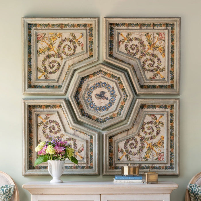 Park Hill Collection Southern Classic Flora Motif Pattern Tiles EWA26008 Park Hill Collection