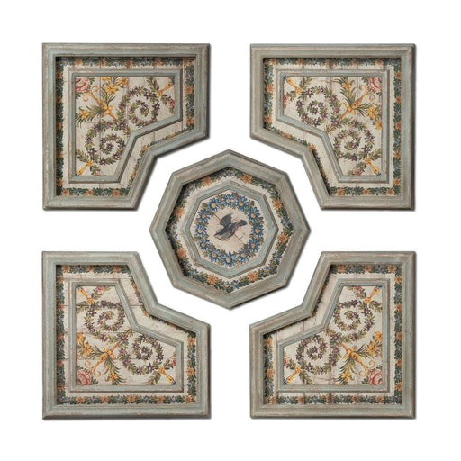 Park Hill Collection Southern Classic Flora Motif Pattern Tiles EWA26008 Park Hill Collection