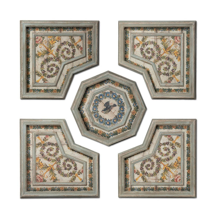 Park Hill Collection Southern Classic Flora Motif Pattern Tiles EWA26008 Park Hill Collection