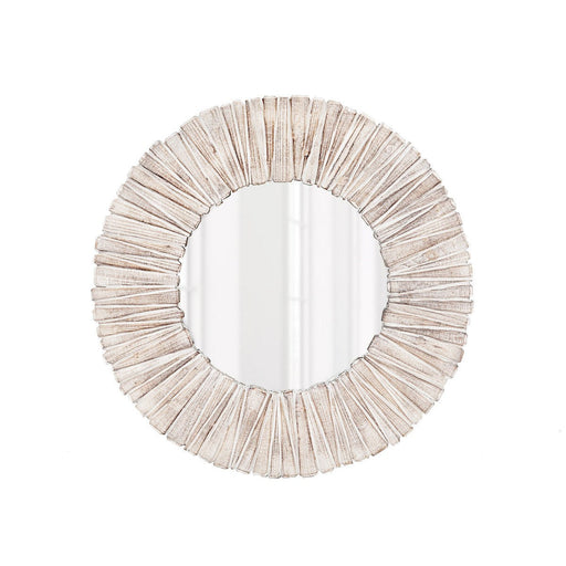 Park Hill Collection Lodge Wood Slat Round Mirror EWI20237 Park Hill Collection