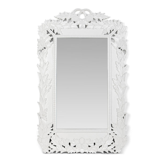 Park Hill Collection Laurelcrest Mirror – White (view 5)