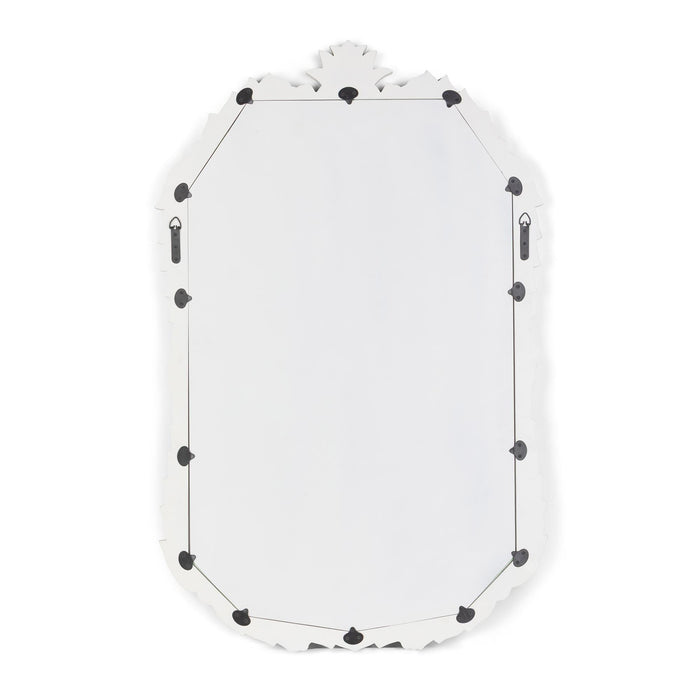 Park Hill Collection Savoy Mirror – White (view 8)