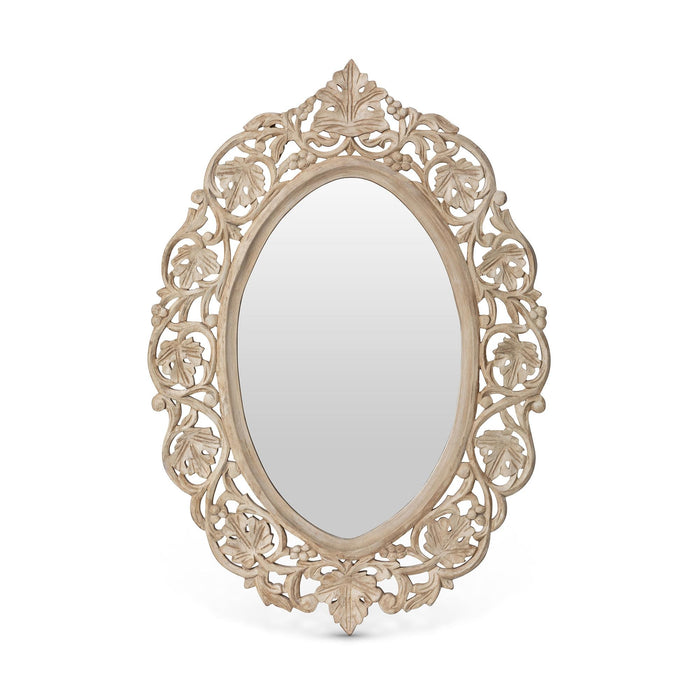 Park Hill Collection Vichy Hand-Carved Wood Mirror