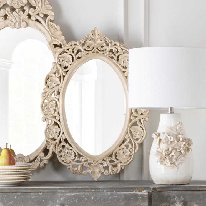 Park Hill Collection Vichy Hand-Carved Wood Mirror (view 4)