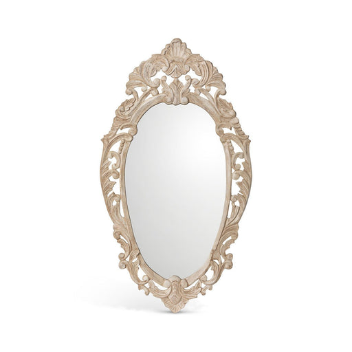 Park Hill Collection Country French Auvergne Hand Carved Wood Mirror EWI26056 Park Hill Collection