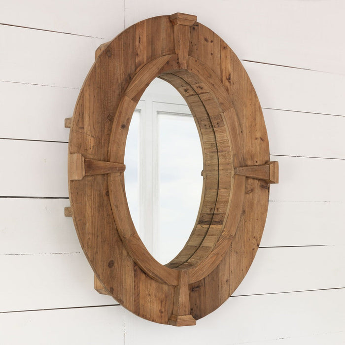 Park Hill Collection Coastal Cottage Oval Estate Window Frame Mirror EWM81974 Park Hill Collection